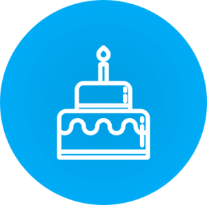 Wektorowy obrazek abstrakcyjny z tortem